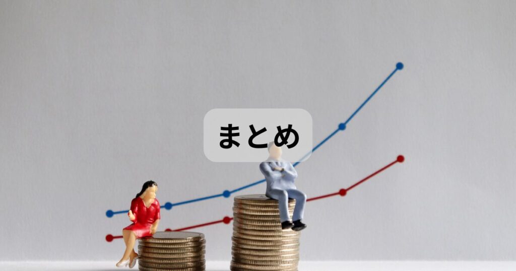 行動の有無で年収に大きな差が生まれるというイメージ